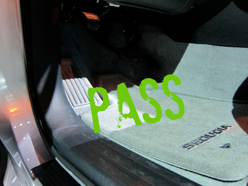 Illustration for article titled Toyota Recall: Three Chicago Show Vehicles Fail Floor Mat Check